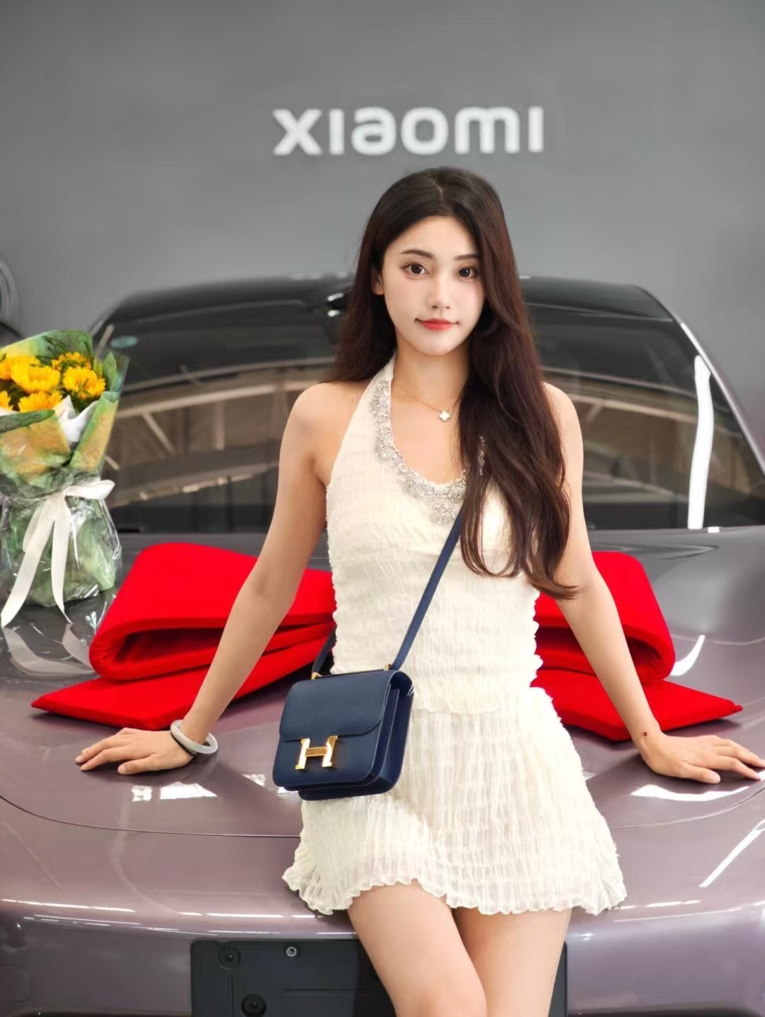 小米SU7车友群，全是女神级的女车主